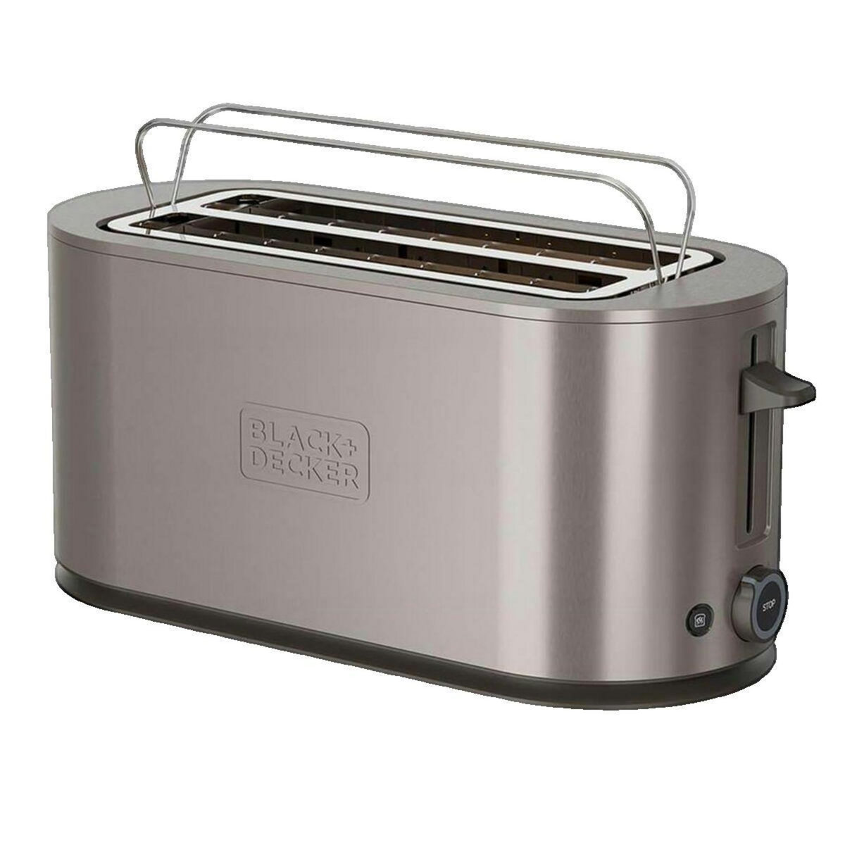 Black et Decker Grille pain Black & Decker inox avec 7 niveaux de brunissage