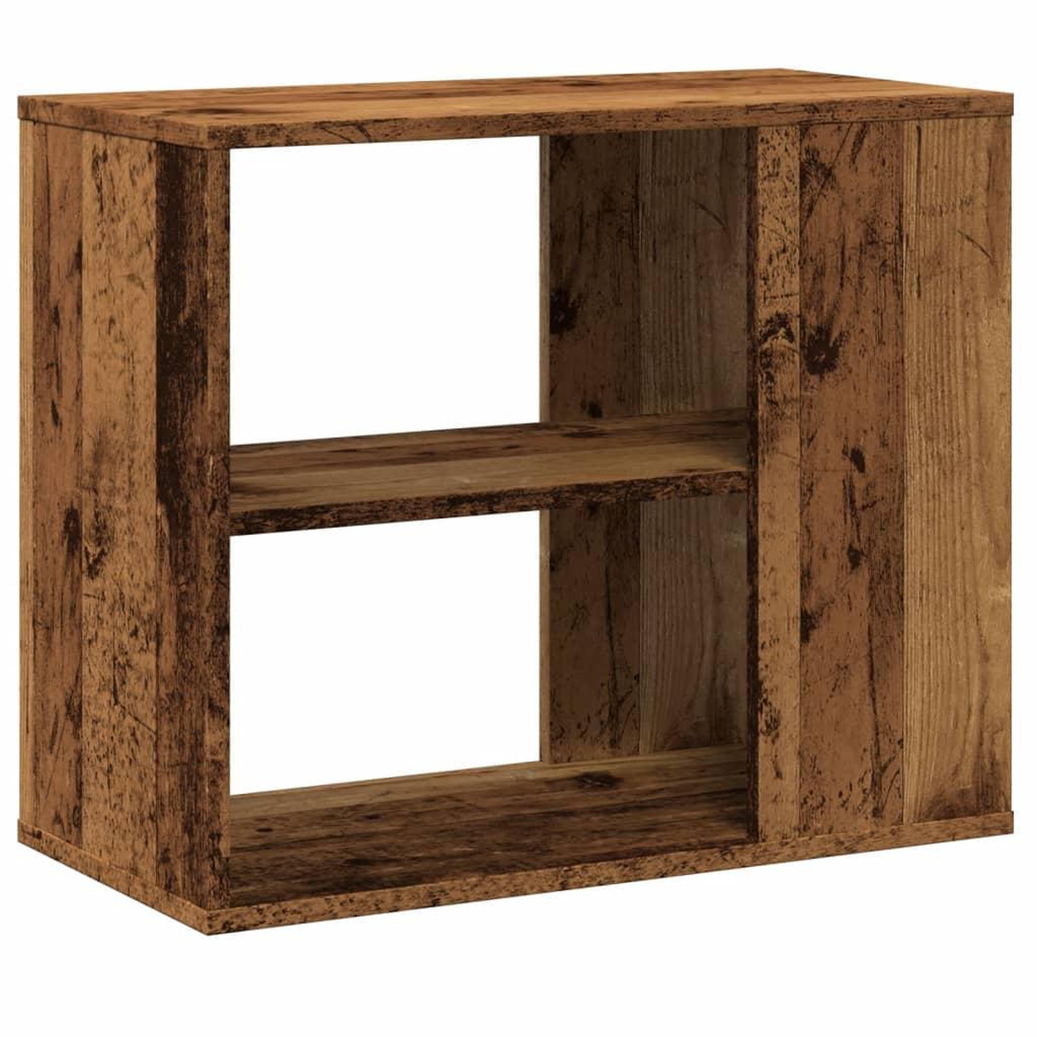 Voir la diapositive 2 : VIDAXL Armoire laterale vieux bois 60x30x50 cm bois d'ingenierie