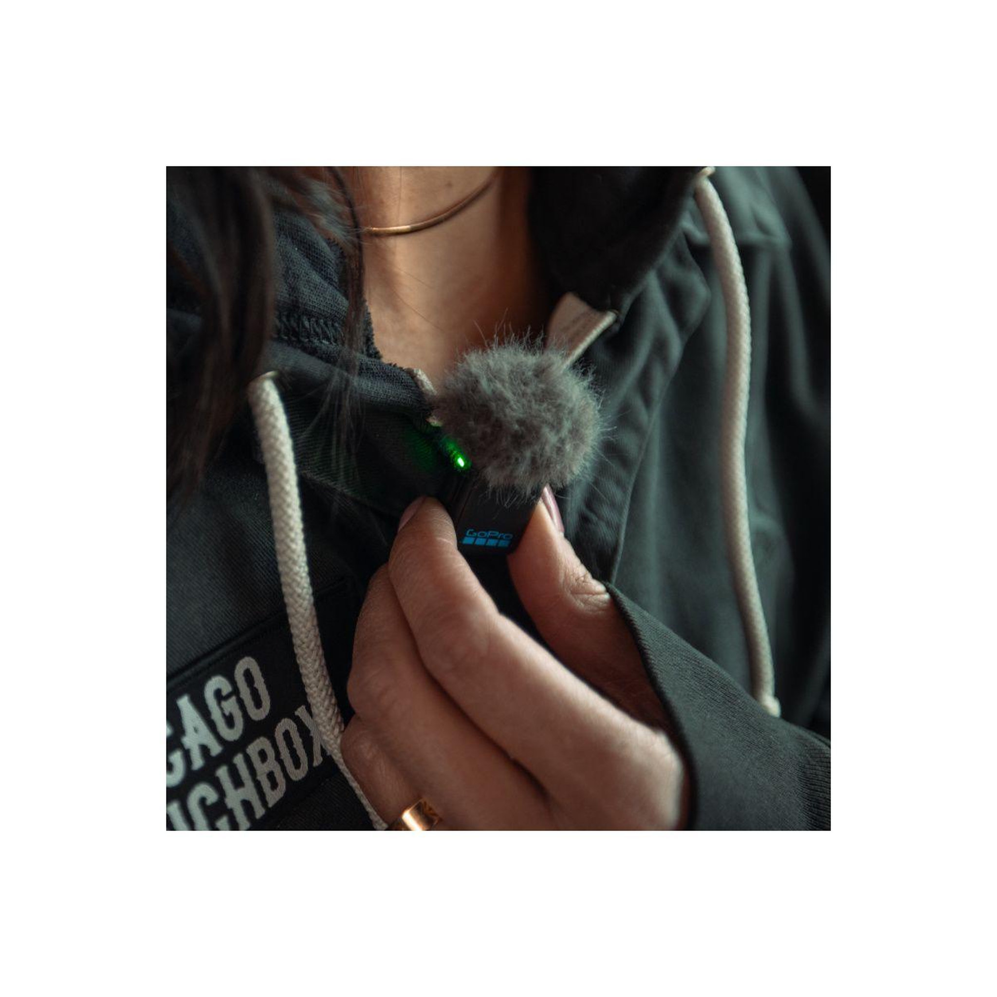 Voir la diapositive 4 : GOPRO Micro cravate sans fil wireless mic transmitter