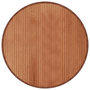 Voir la diapositive 2 : VIDAXL Tapis rond marron 80 cm bambou