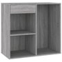 Voir la diapositive 2 : VIDAXL Armoire cosmetique Sonoma gris 80x40x75 cm Bois d'ingenierie