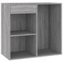 Voir la diapositive 2 : VIDAXL Armoire cosmetique Sonoma gris 80x40x75 cm Bois d'ingenierie