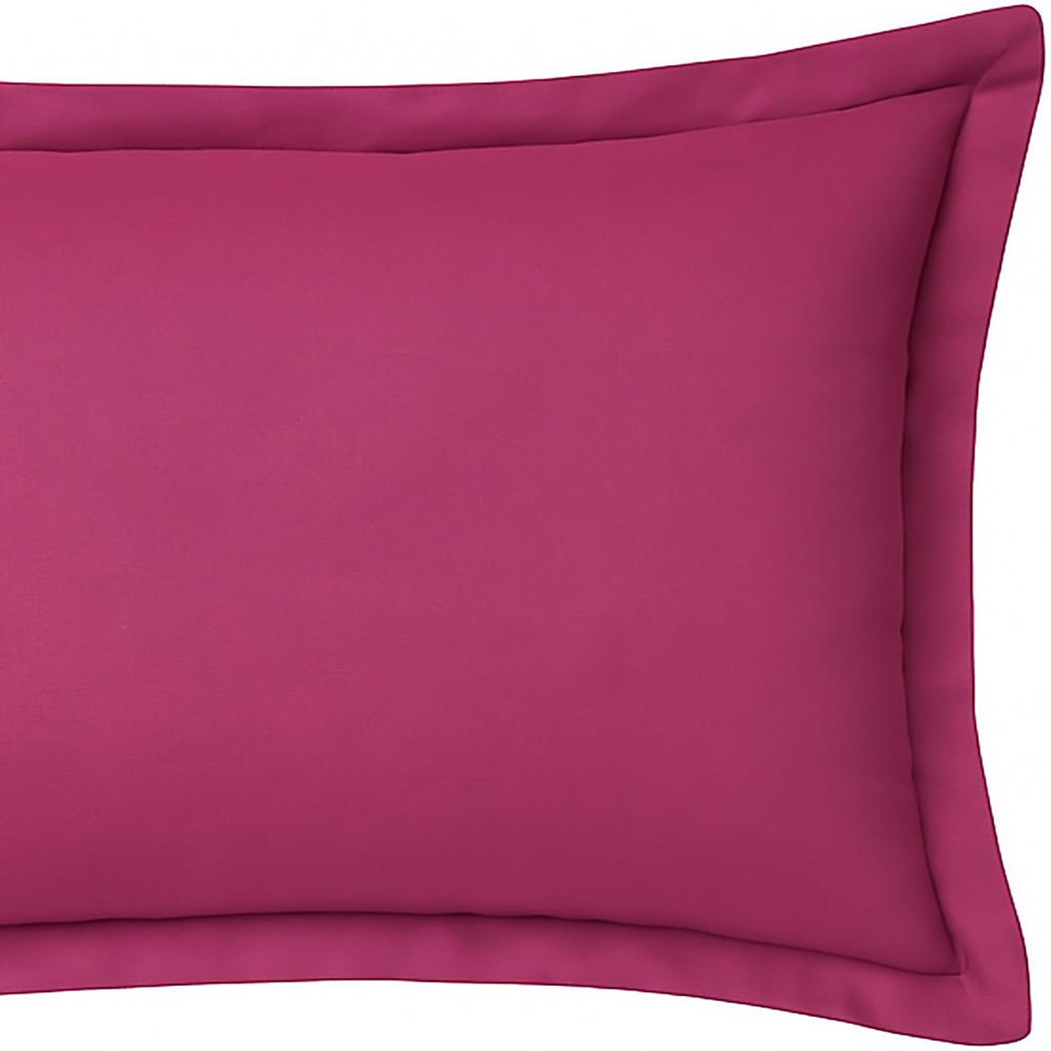 Voir la diapositive 2 : Home collection Taie d'oreiller 50x70cm 100%coton jus de myrtille