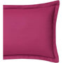 Voir la diapositive 2 : Home collection Taie d'oreiller 50x70cm 100%coton jus de myrtille