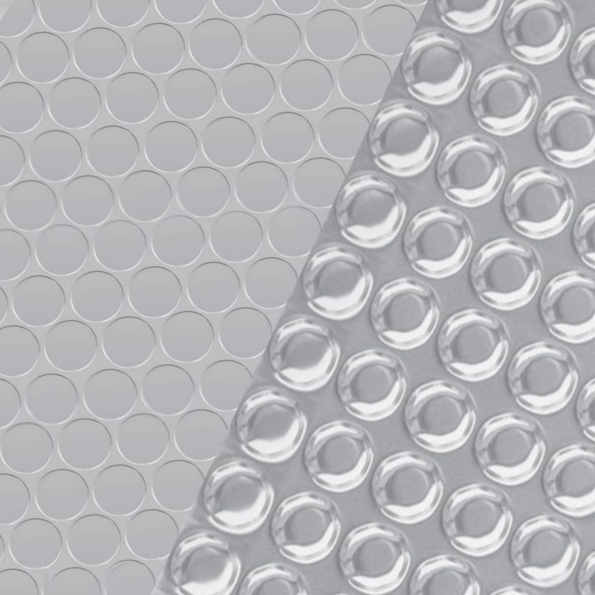 VIDAXL Couverture de piscine Argente 450x220 cm PE