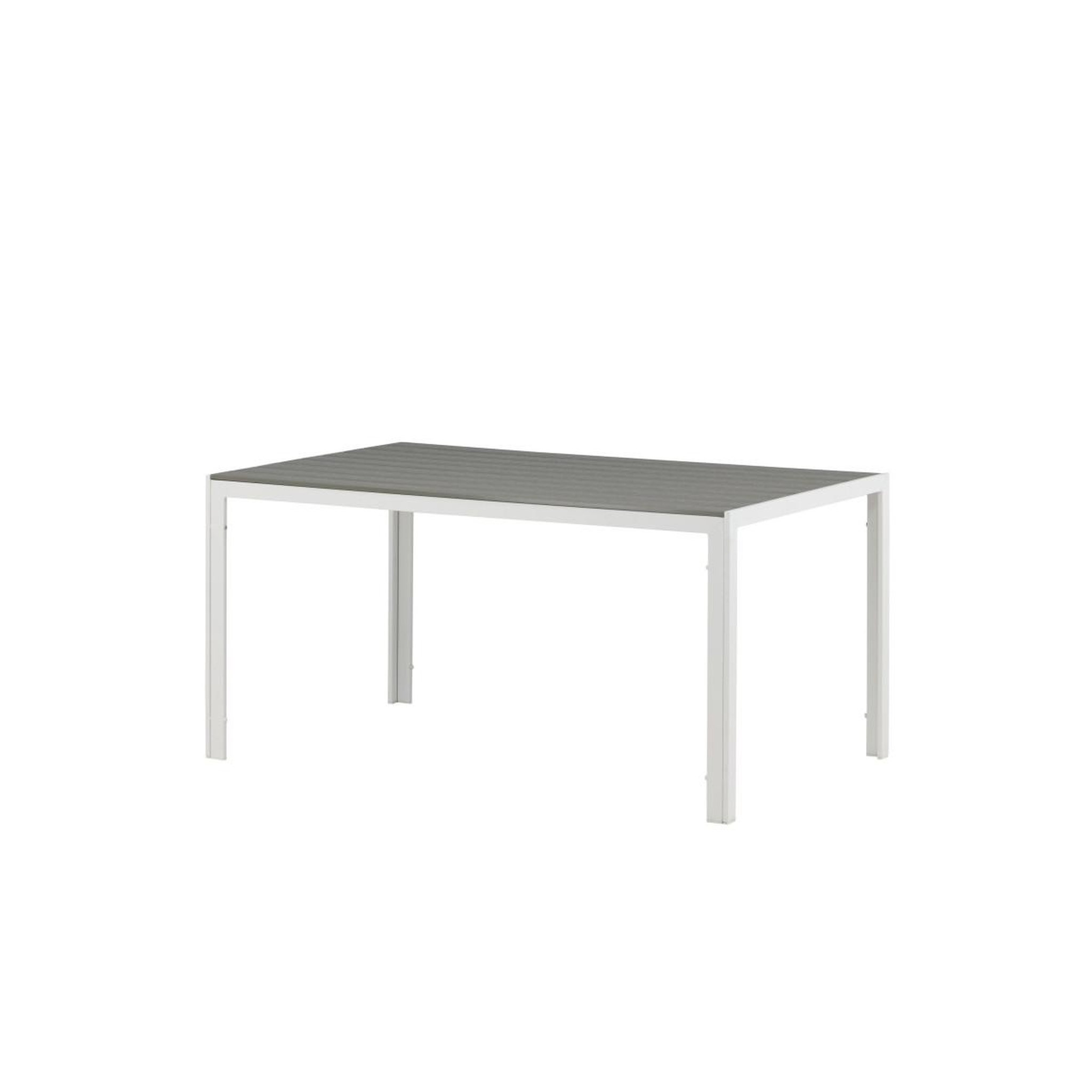 Voir la diapositive 5 : Paris Prix Table de jardin  break  150cm gris