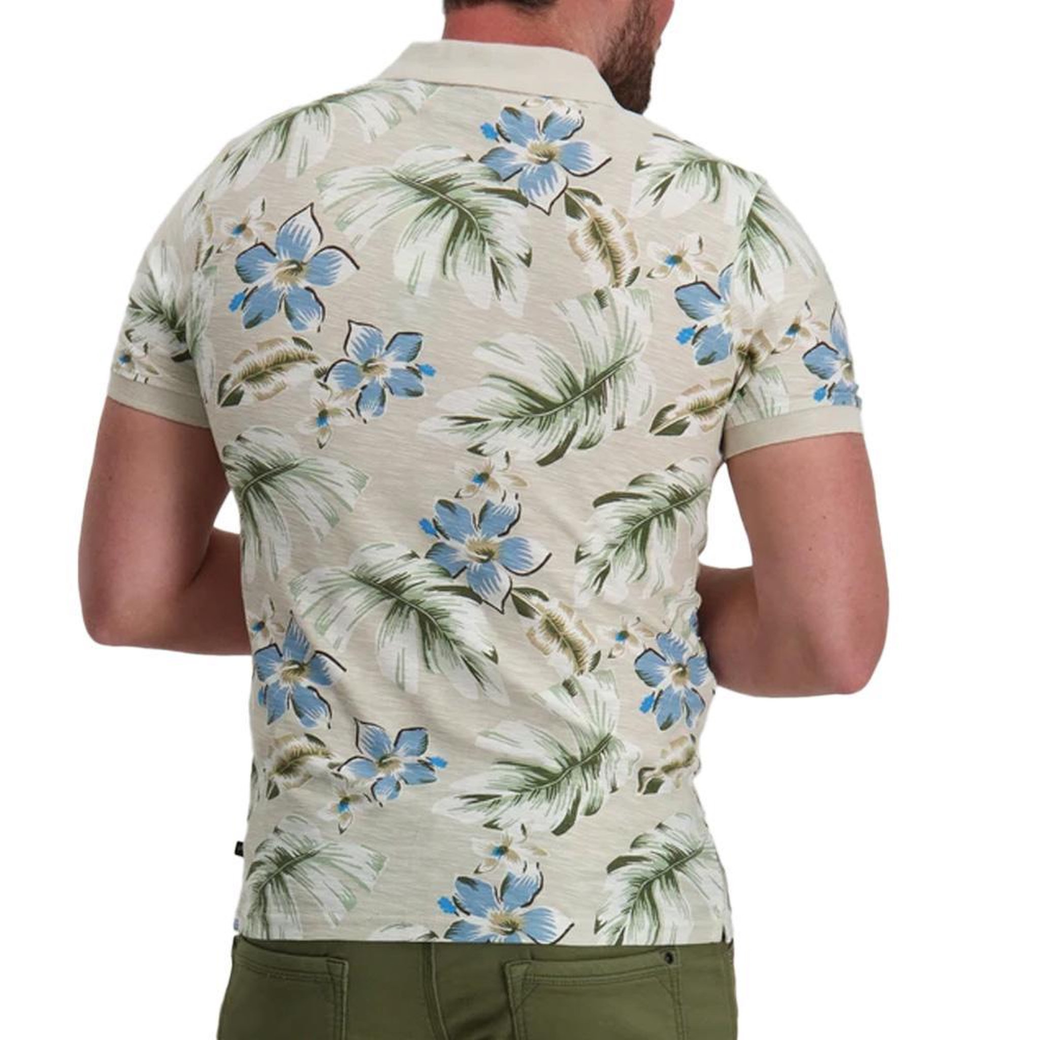 Voir la diapositive 2 : Petrol Industries Polo Beige à Motifs Homme Petrol Industries POL908