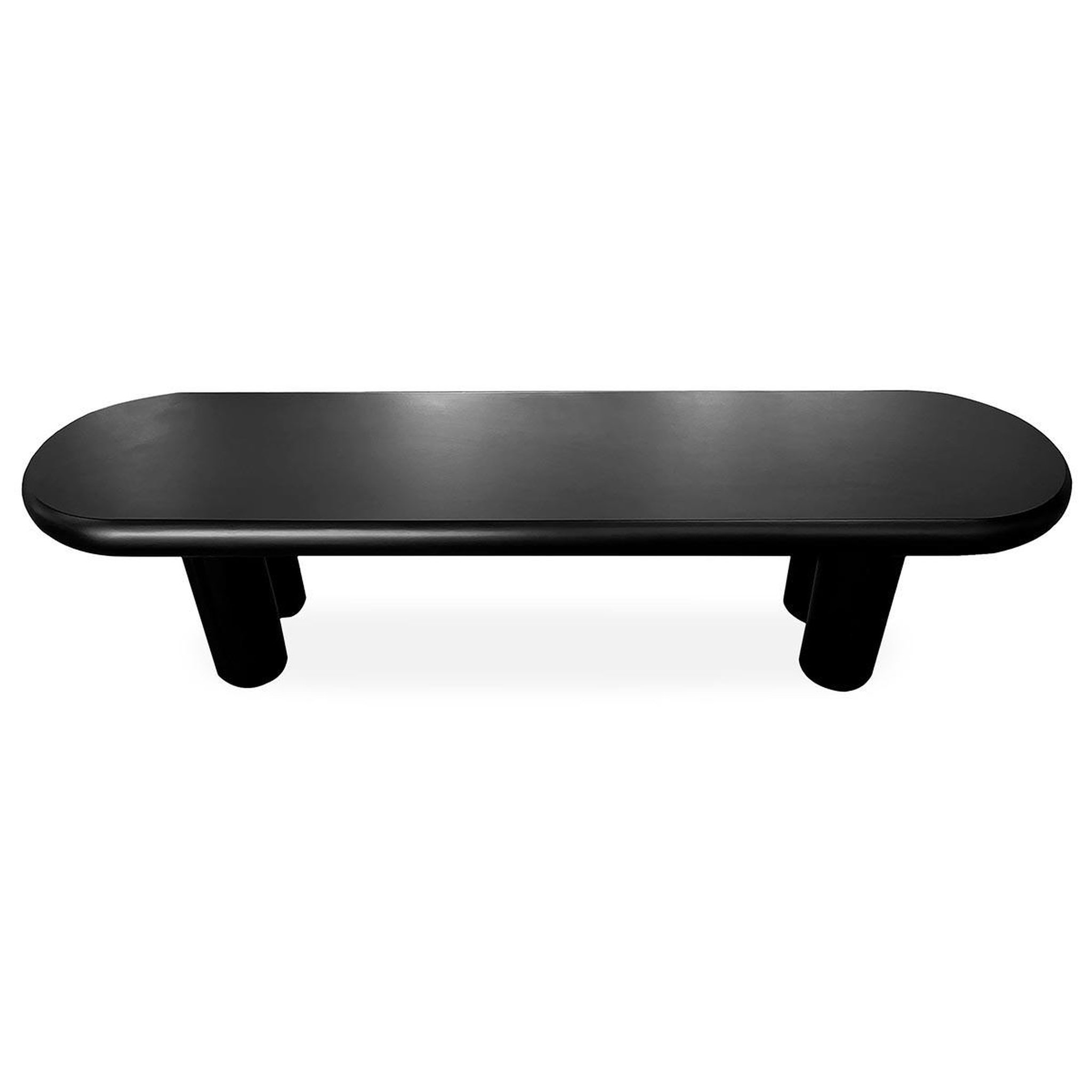 Voir la diapositive 4 : Paris Prix Table basse ovale  emory  160cm noir