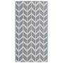 Voir la diapositive 2 : VIDAXL Tapis d'exterieur ARAKIL gris 80 x 150 cm PP
