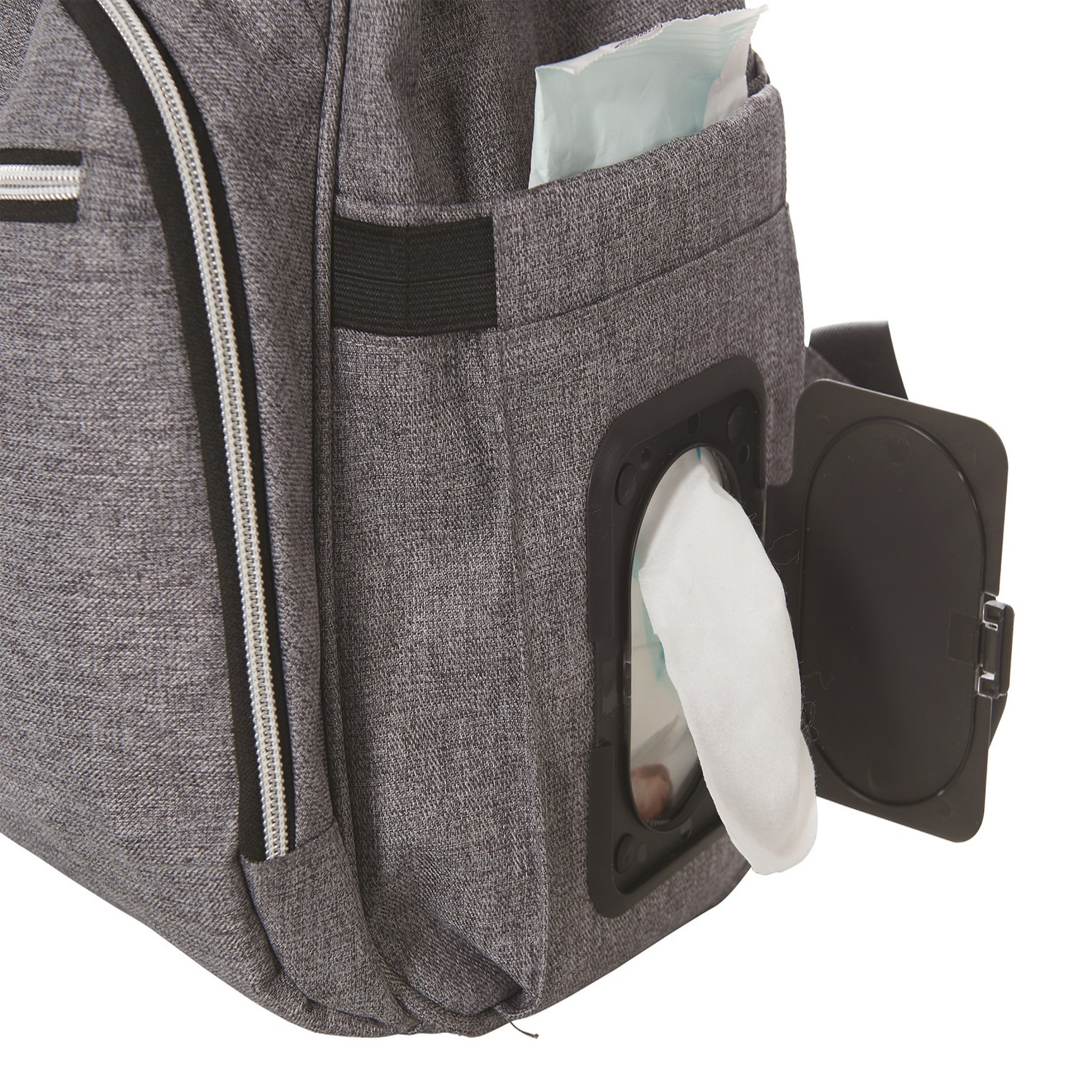 Voir la diapositive 4 : TINEO Sac à langer "Sac à dos"