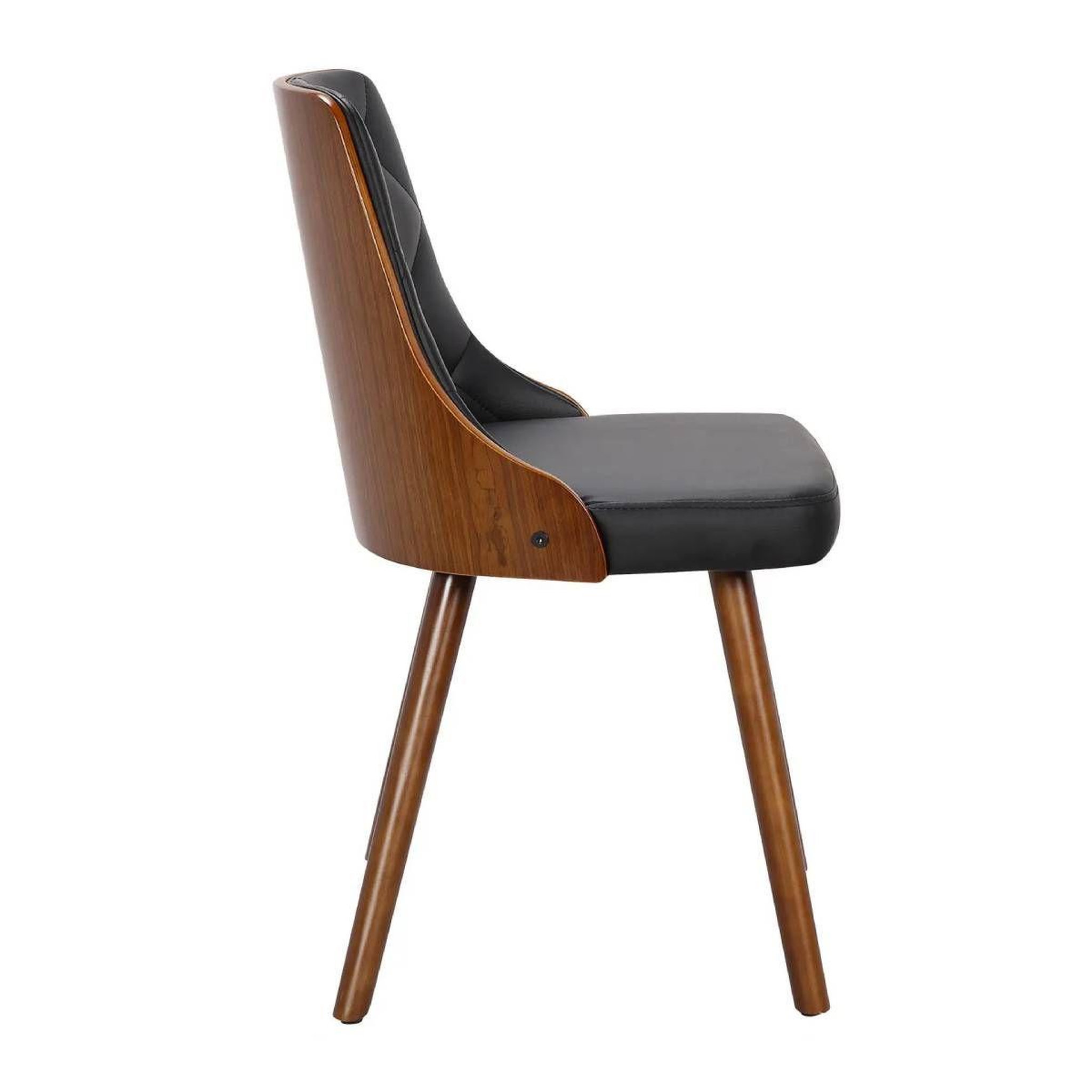 Voir la diapositive 4 : Paris Prix Lot de 8 chaises scandinave  cargo  79cm noisette & noir