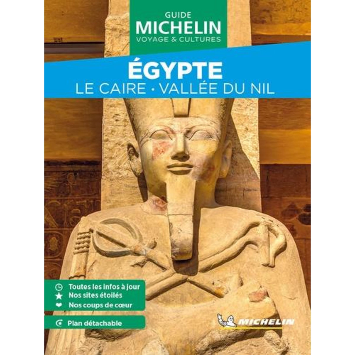 EGYPTE. LE CAIRE, VALLEE DU NIL, EDITION 2025, AVEC 1 PLAN DETACHABLE, Michelin