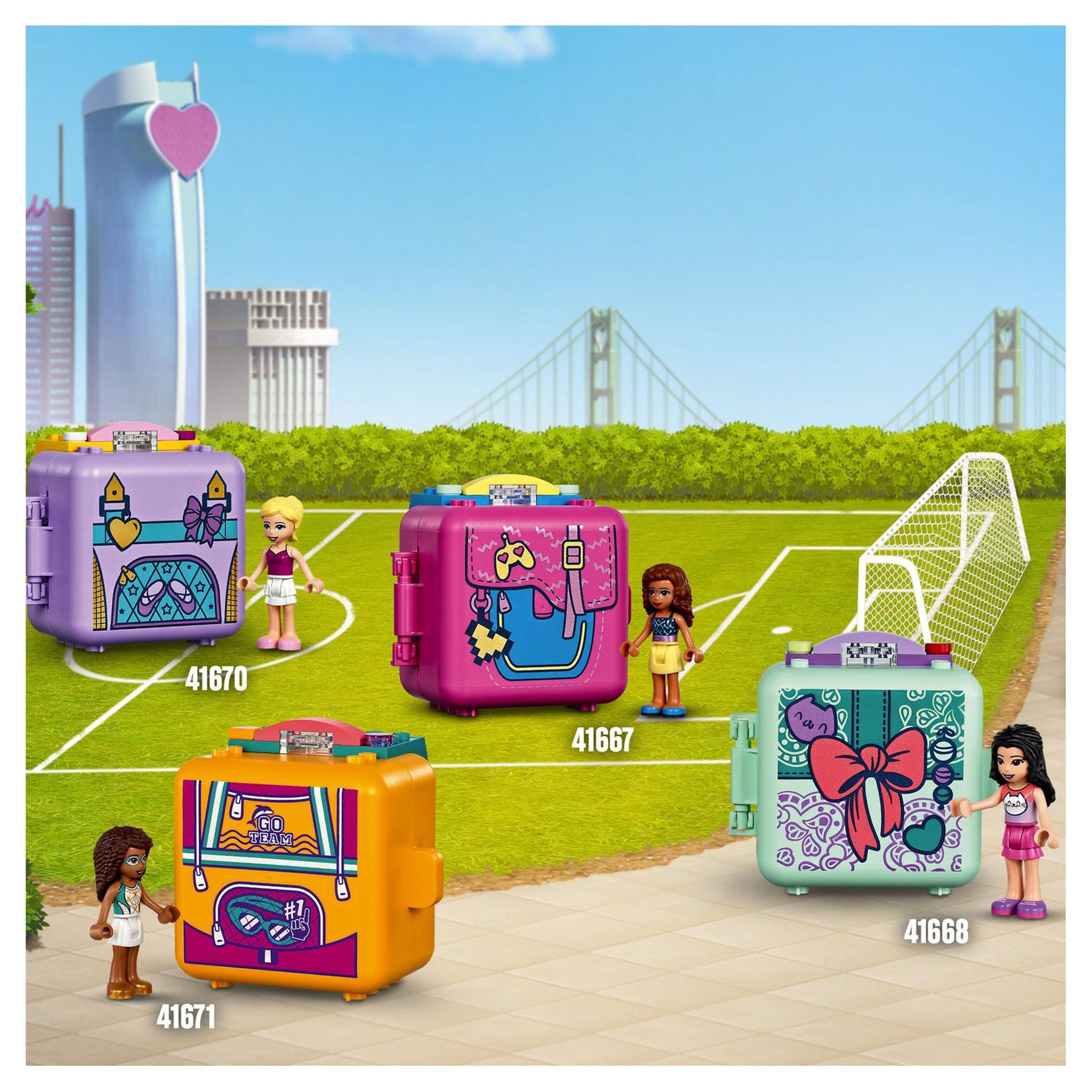 Voir la diapositive 6 : LEGO Friends 41669 - Mia's Soccer Cube