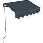 Voir la diapositive 1 : Habitat et Jardin Store banne en aluminium   Ombra 1  - 160 x 120 cm - Gris