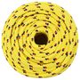 Voir la diapositive 3 : VIDAXL Corde de bateau Jaune 14 mm 50 m Polypropylene