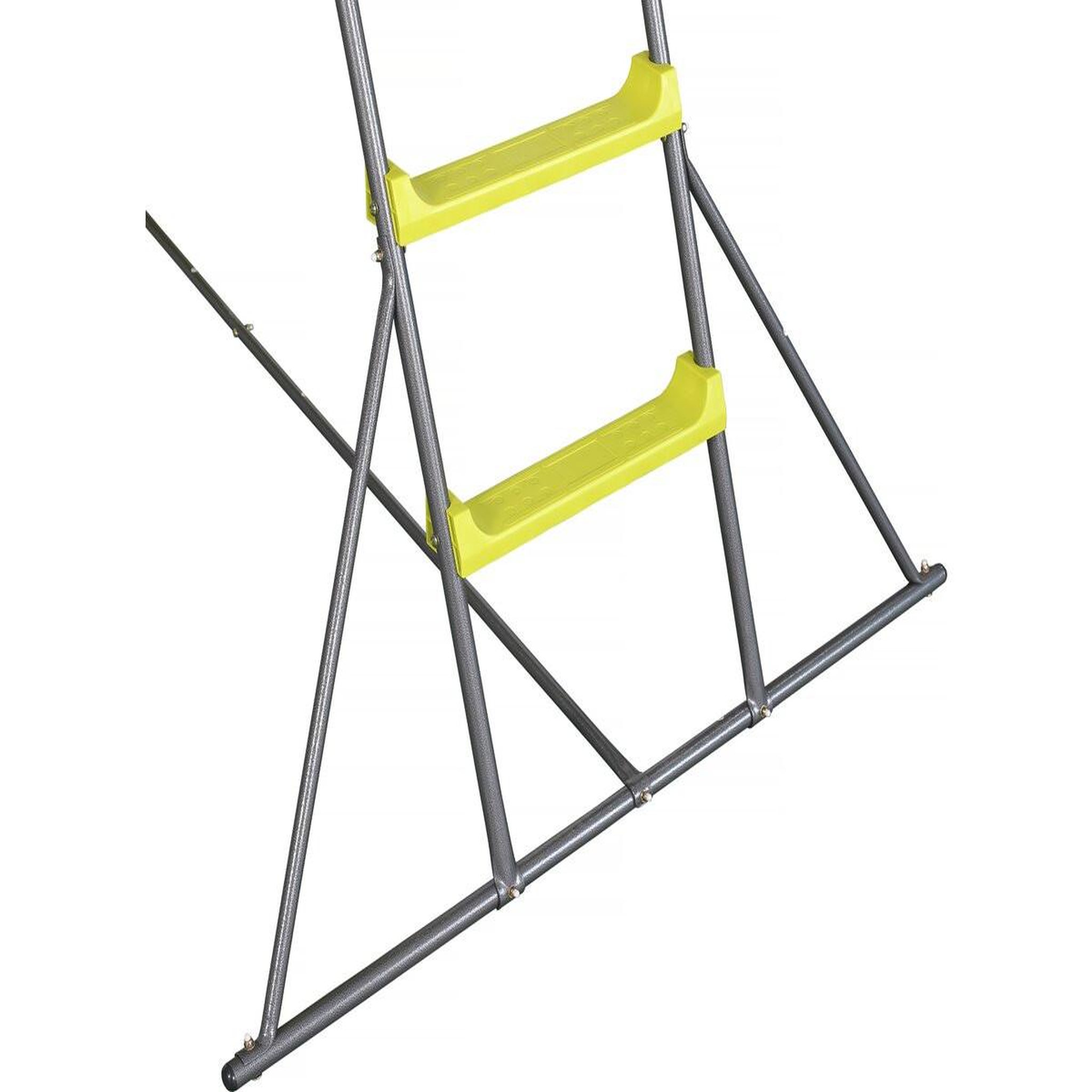 Voir la diapositive 4 : Habitat et Jardin Toboggan de jardin à double vague  poly  en vert - 240 x 120 x 156 cm