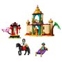 Voir la diapositive 4 : LEGO Disney 43208 - Les Aventures de Jasmine et Mulan avec Figurine Cheval et Mini-Poupées