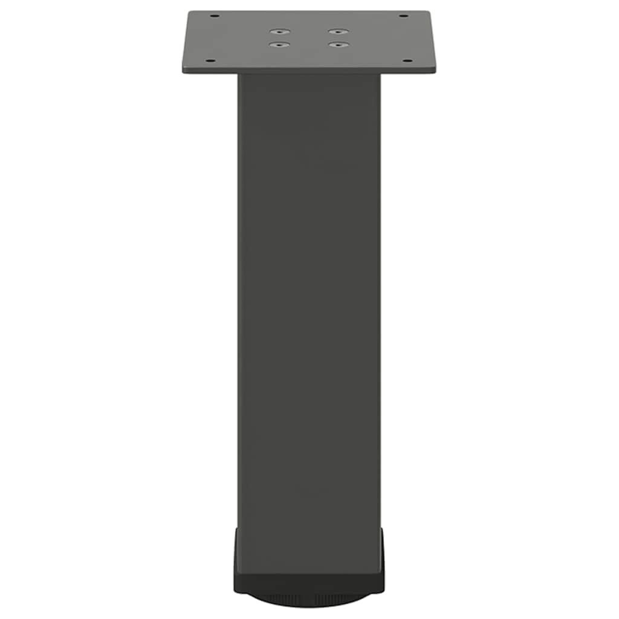Voir la diapositive 5 : VIDAXL Pieds de table basse 4 pcs anthracite 30-32 cm acier