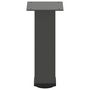 Voir la diapositive 5 : VIDAXL Pieds de table basse 4 pcs anthracite 30-32 cm acier