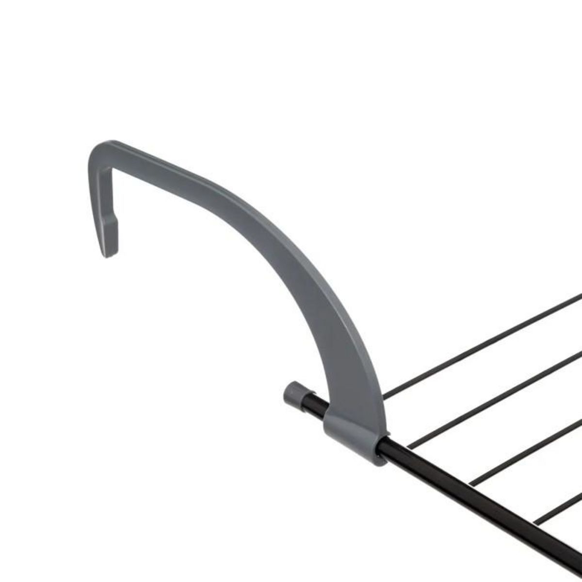 FIVE Séchoir à Linge  Extensible  60cm Noir