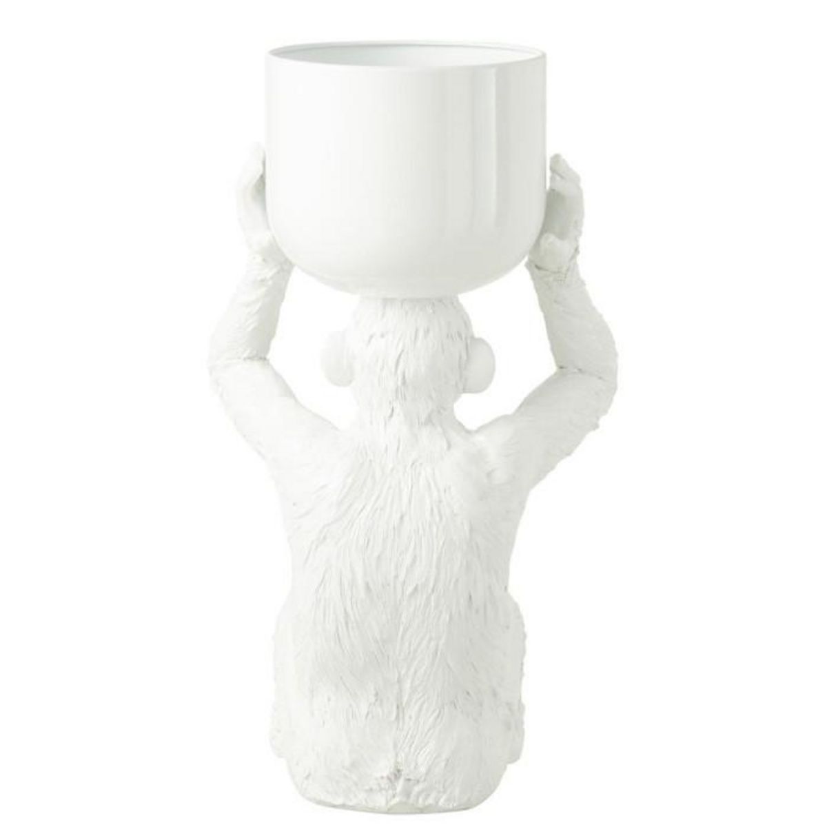 Paris Prix Seau à Glace Design  Singe  57cm Blanc