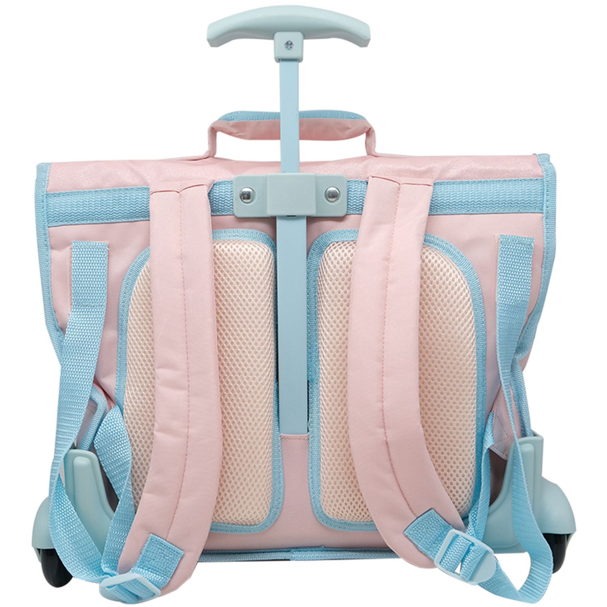Voir la diapositive 5 : DISNEY Cartable à roulettes rose Princesses