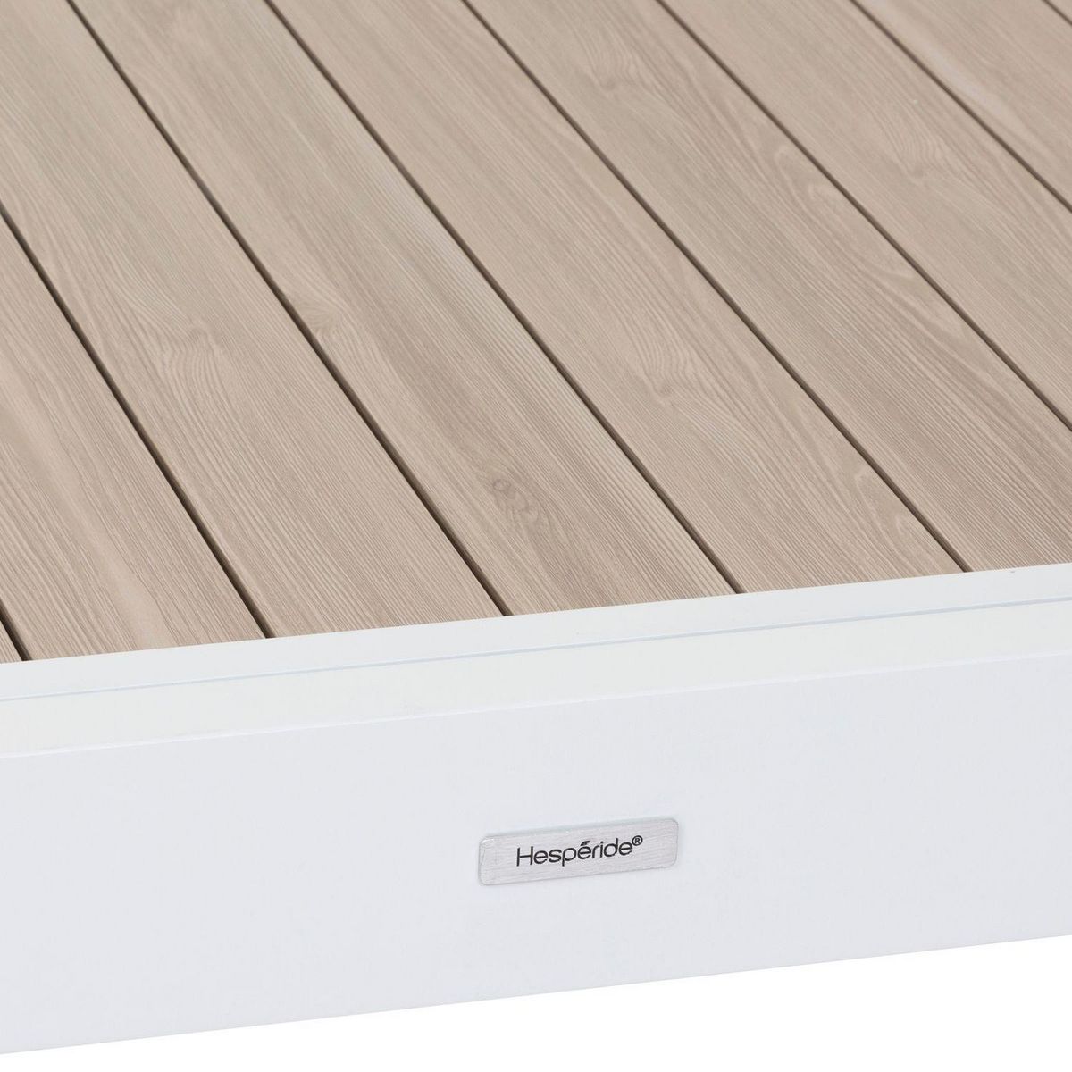 HESPERIDE Table de jardin extensible Piazza en aluminium - 10 Places