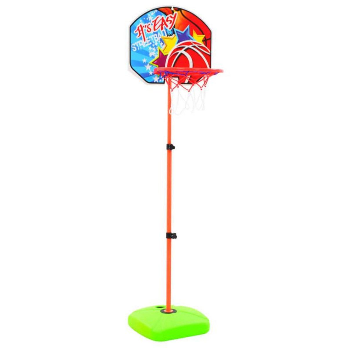VIDAXL Ensemble de panier et de ballon de basket pour enfants
