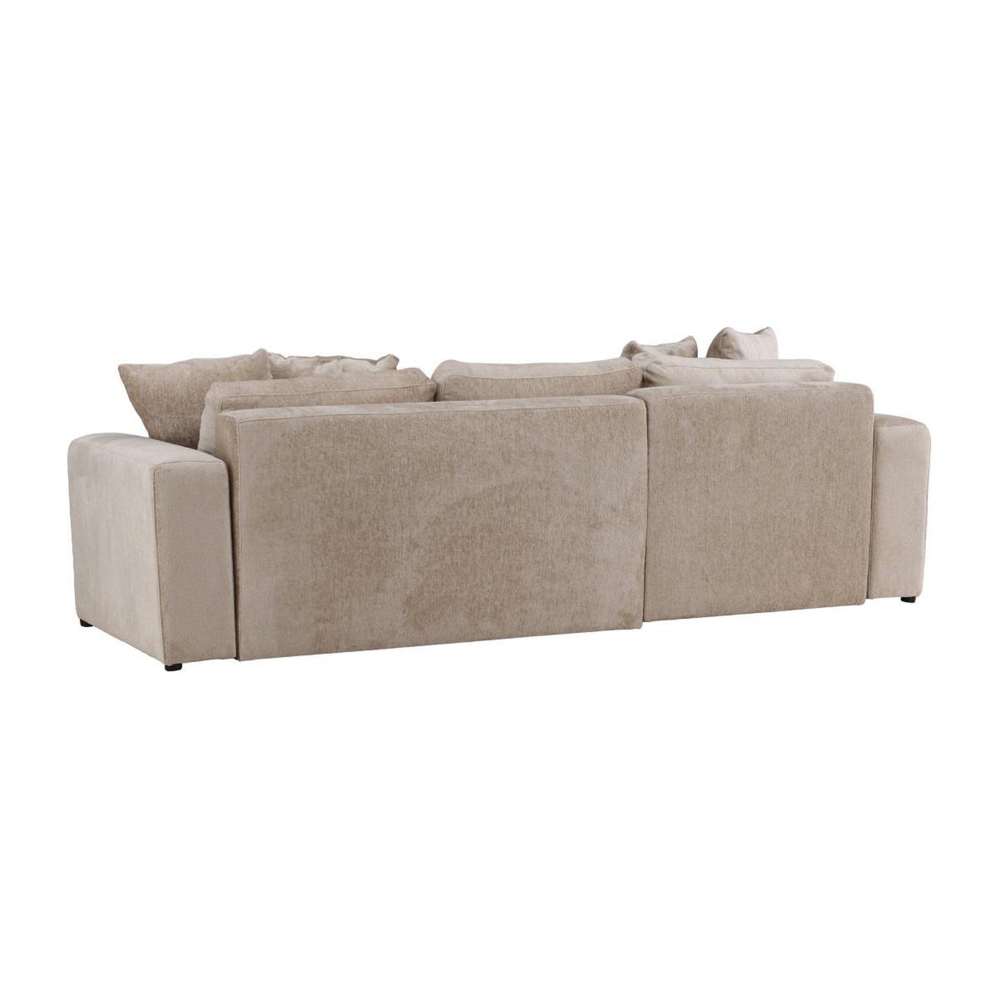 Voir la diapositive 6 : Paris Prix Canapé d'angle convertible  bellman  250cm beige