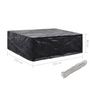 Voir la diapositive 6 : VIDAXL Housses de salon de jardin 2 pcs 8 œillets 250x210x90 cm
