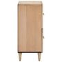 Voir la diapositive 4 : VIDAXL Armoire laterale 60x33x75 cm bois massif de manguier