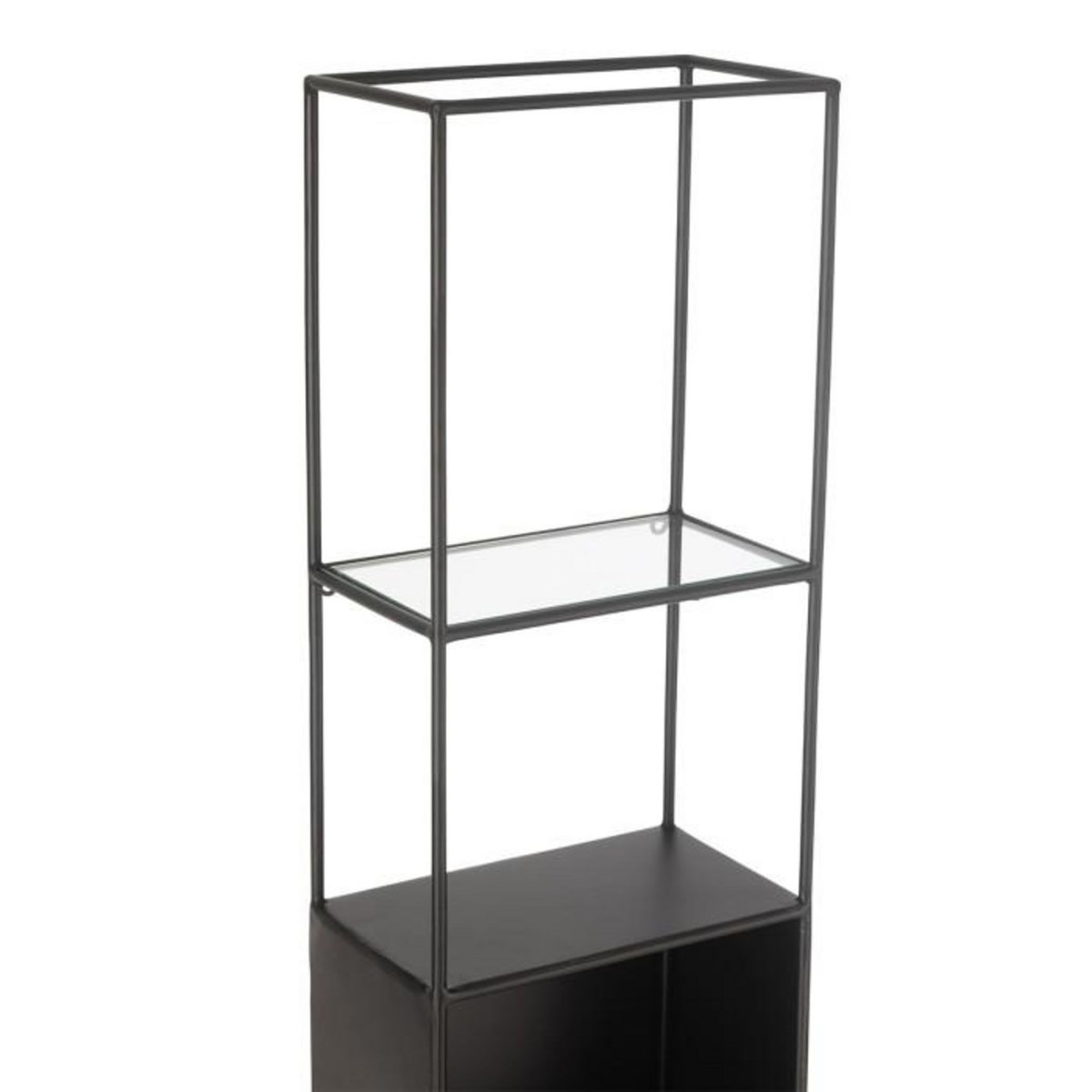 Paris Prix Étagère 6 Niveaux en Métal  Maryanne  140cm Noir