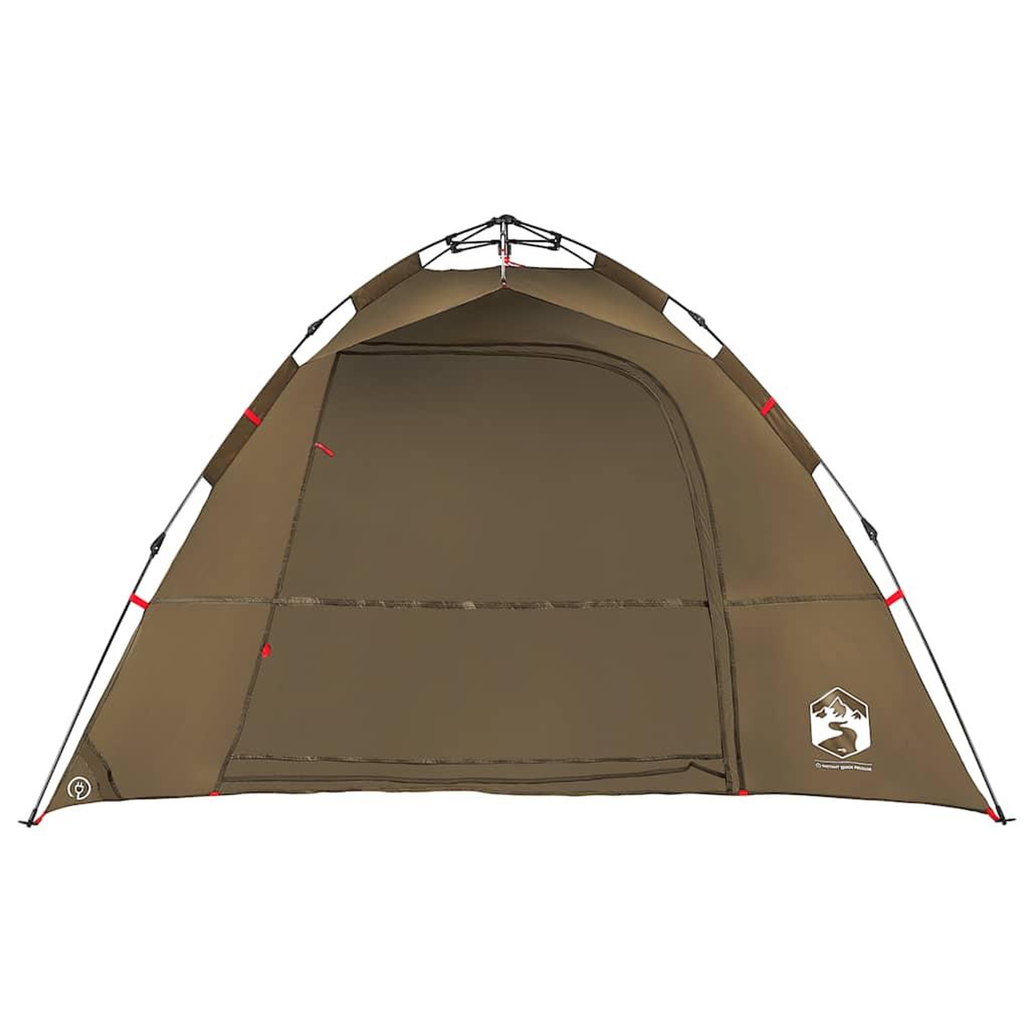 Voir la diapositive 5 : VIDAXL Tente de peche 4 personnes vert olive liberation rapide