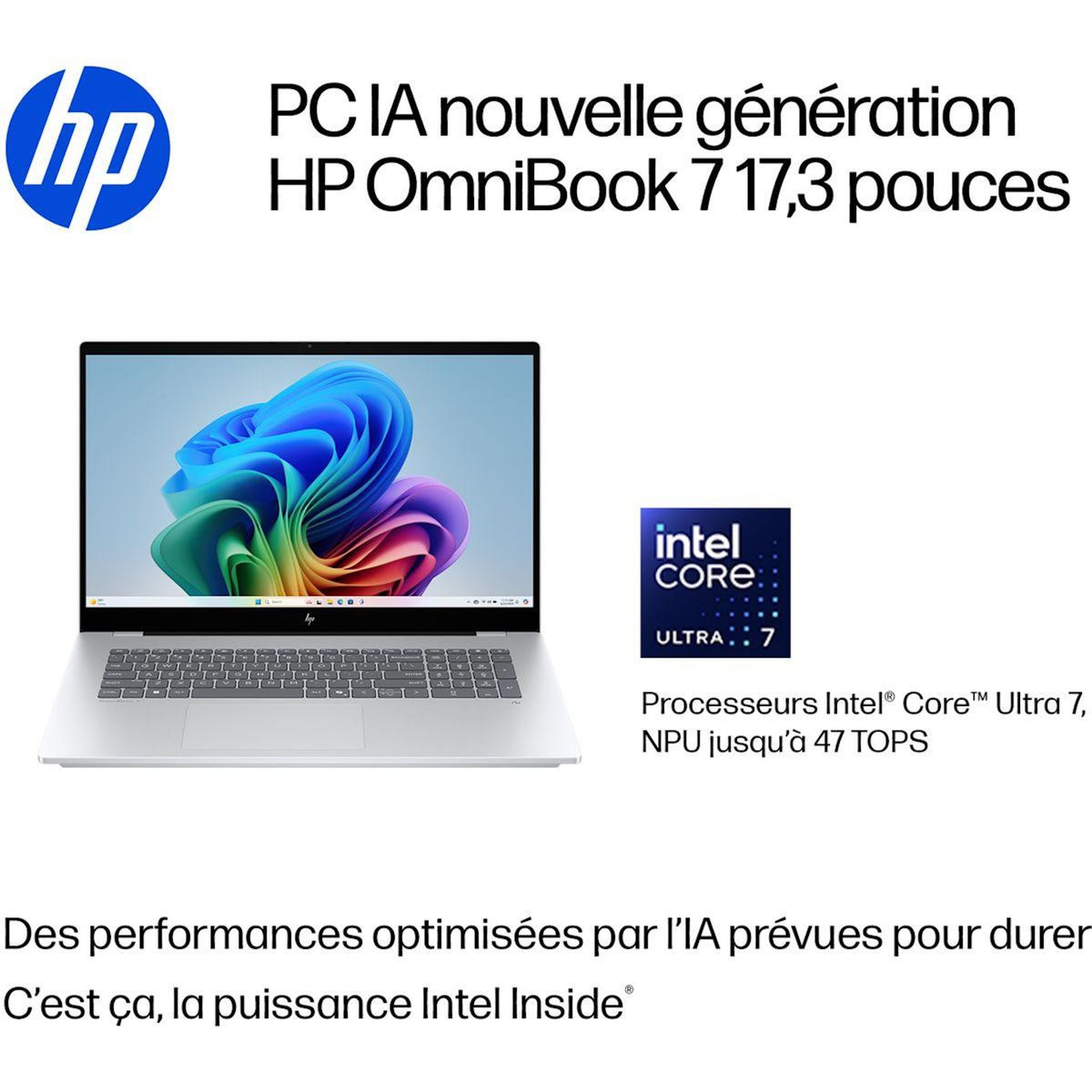 HP Ordinateur portable OmniBook 7 17-dc0003nf