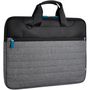 Voir la diapositive 3 : ESSENTIEL B Sacoche 15-16'' Classic gris/bleu