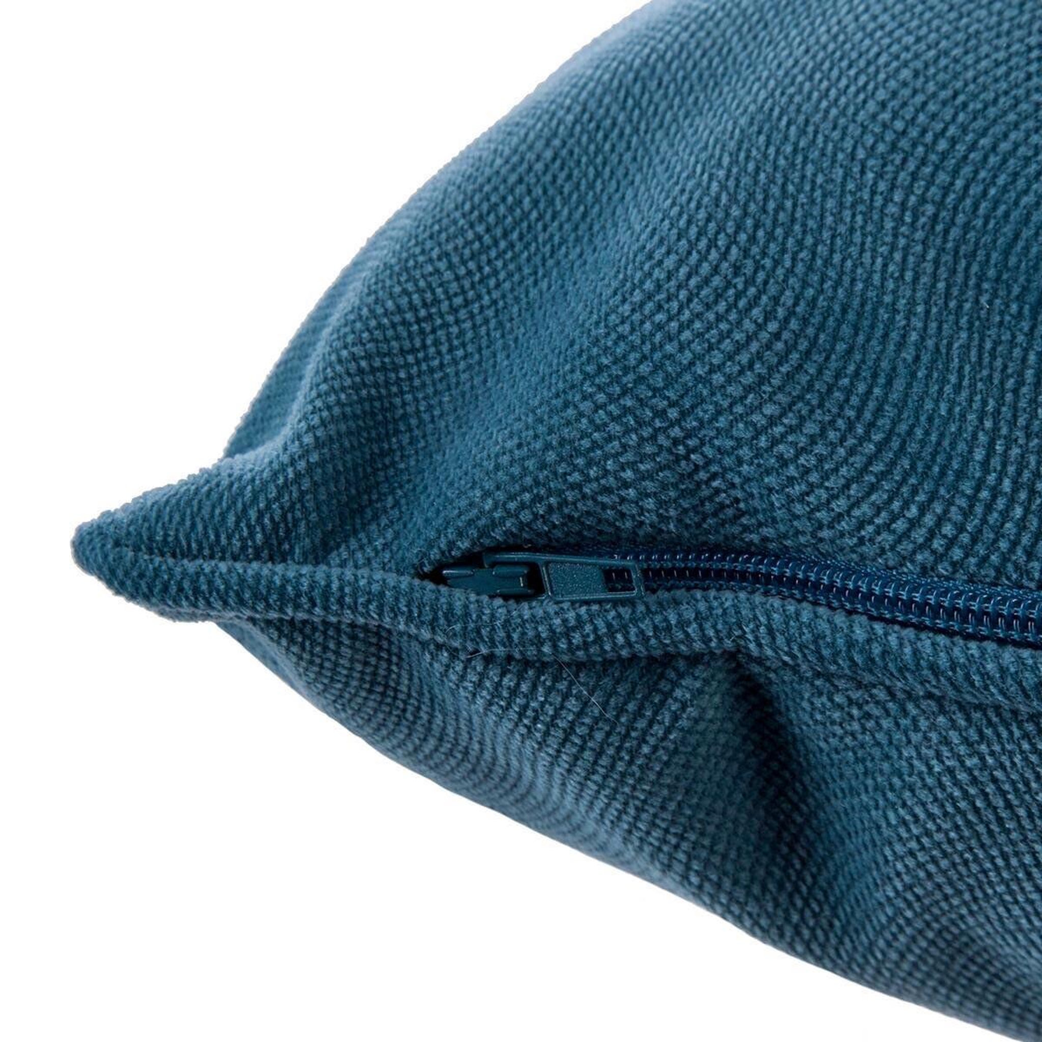 Voir la diapositive 2 : ATMOSPHERA Coussin déhoussable  lilou  50x30cm bleu