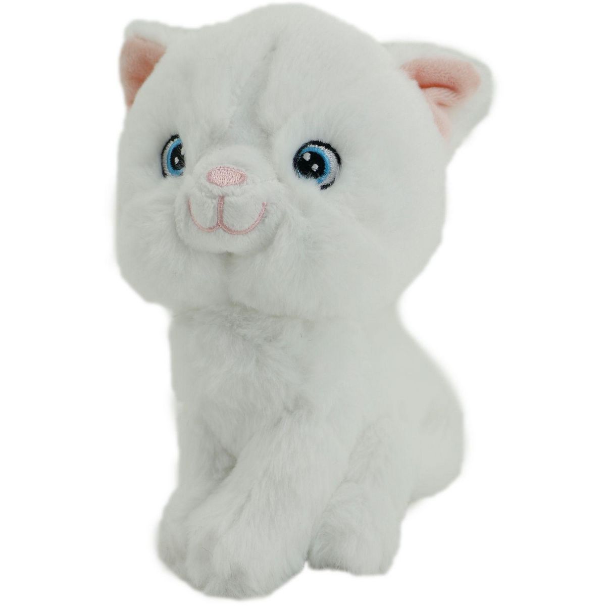 One Two Fun Peluche chat - 20 cm - 100% recyclé