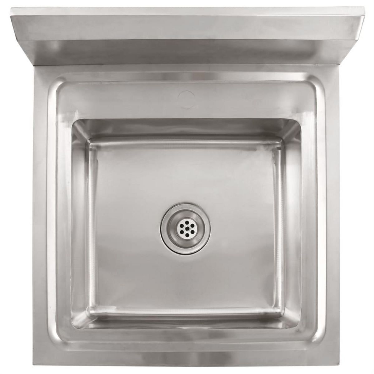 VIDAXL Evier de cuisine Seul lavabo Acier inoxydable