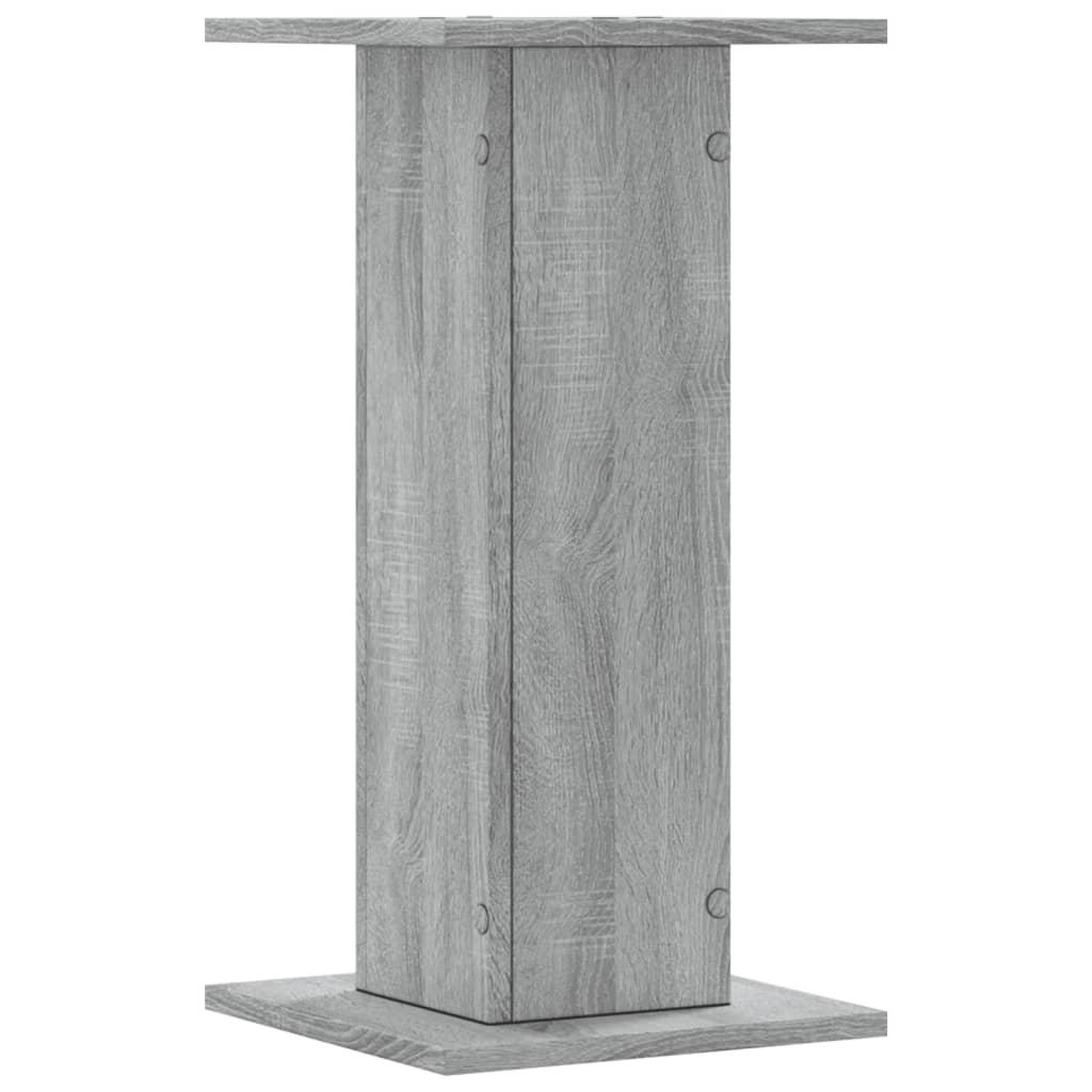 Voir la diapositive 5 : VIDAXL Supports pour plantes 2 pcs sonoma gris bois d'ingenierie