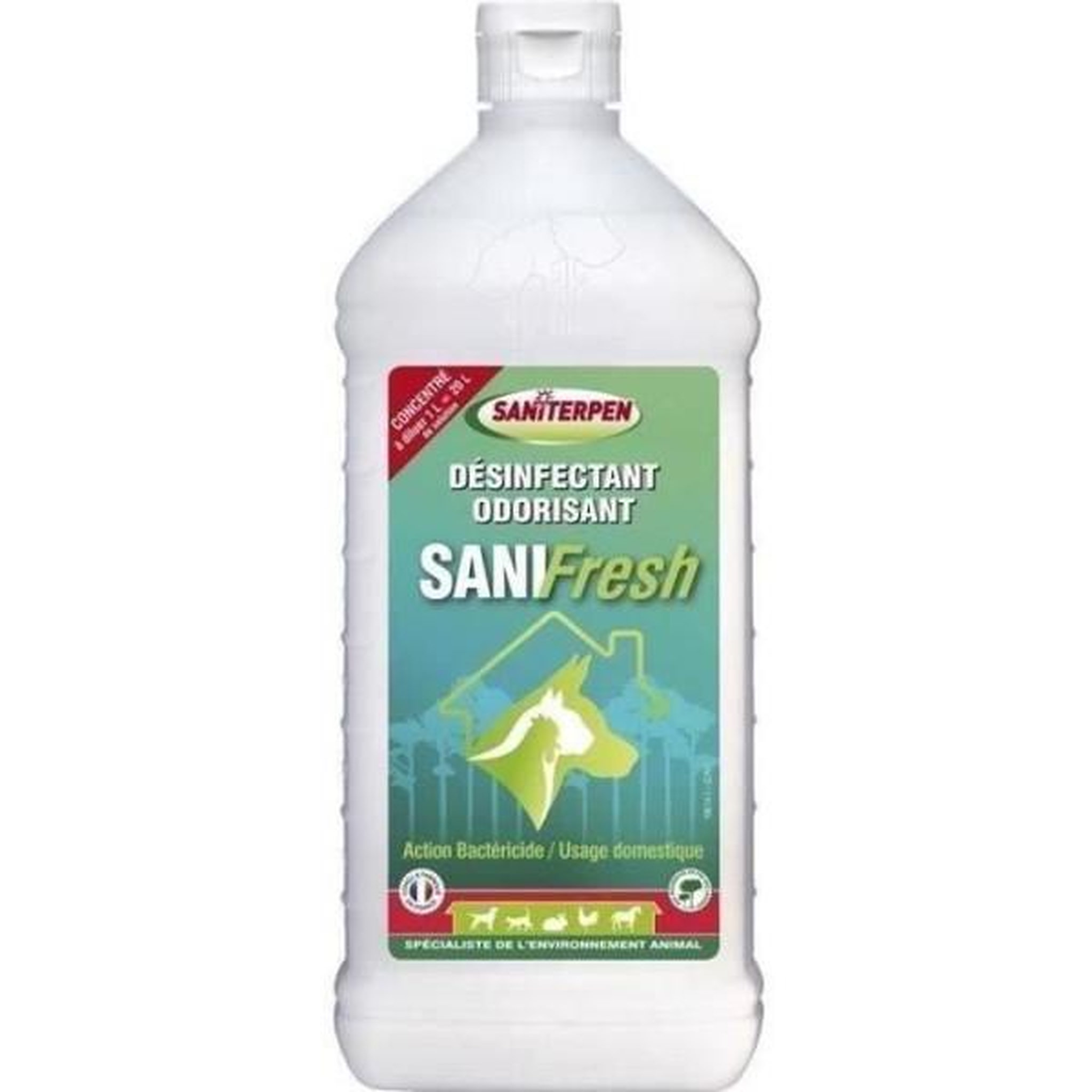 SANITERPEN Saniterpen sanifresh - désinfectant odorisant concentré pour les sols et surface