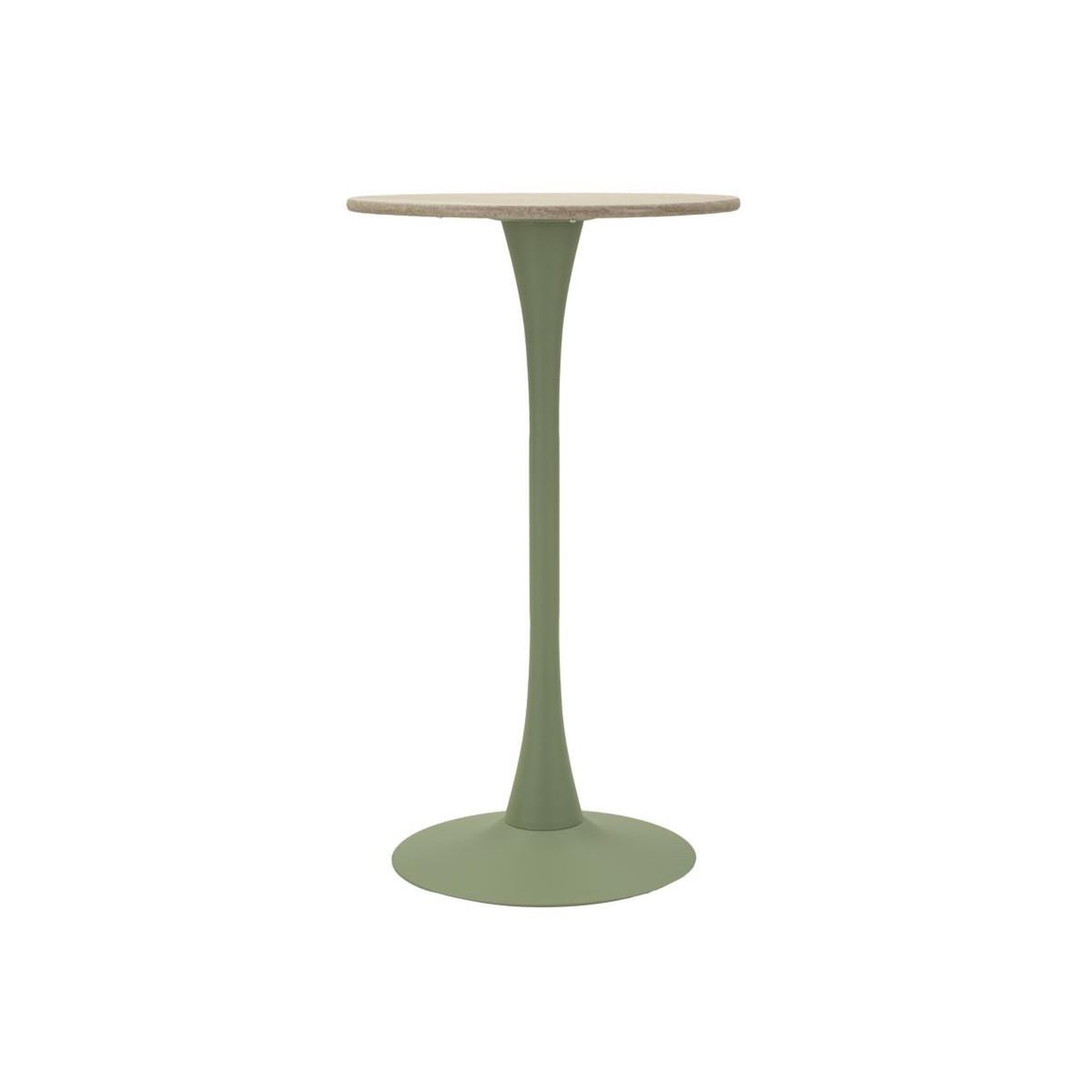 Paris Prix Table de Bar Ronde  Alaska  106cm Vert