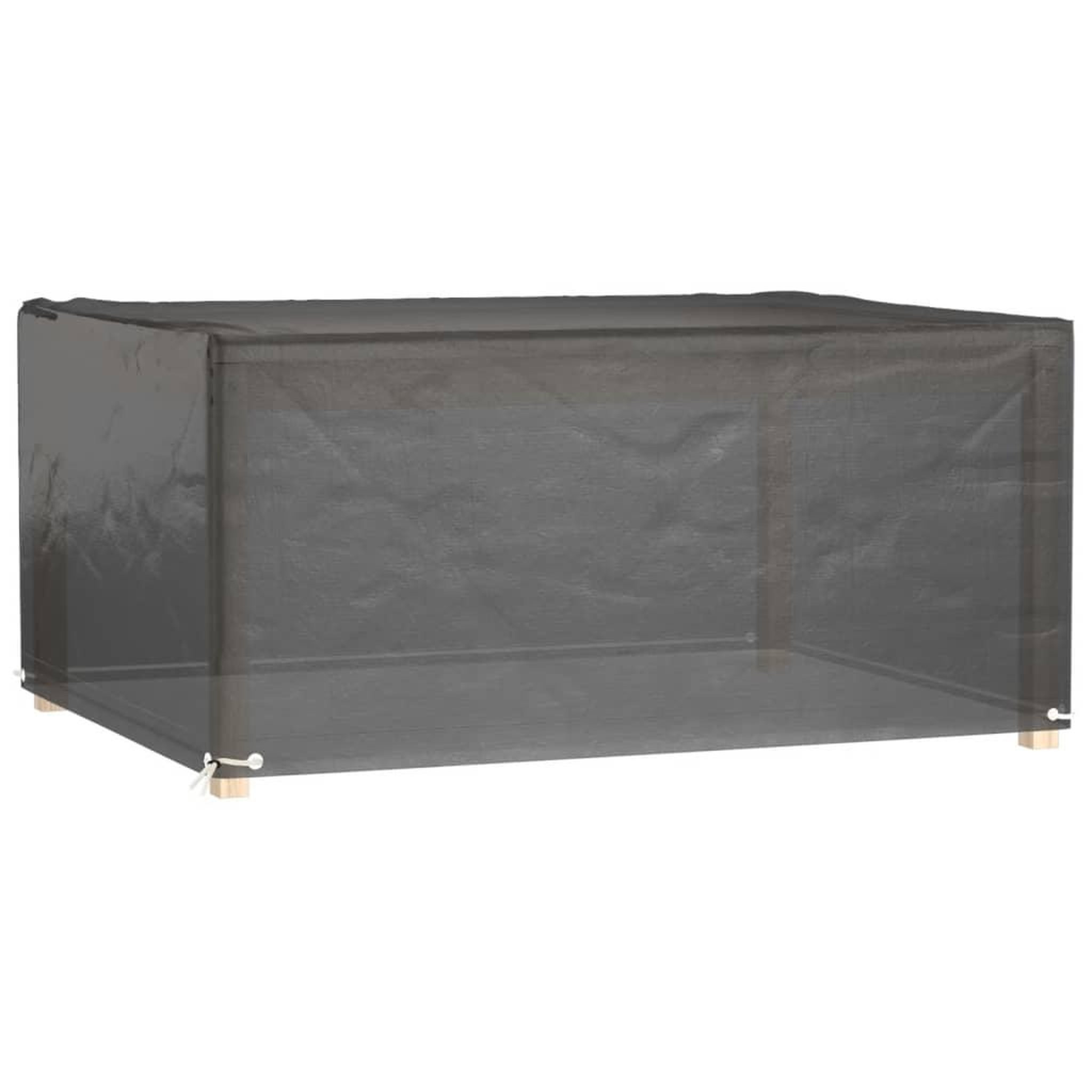 Voir la diapositive 2 : VIDAXL Housse de salon de jardin 8 œillets 180x135x80 cm rectangulaire