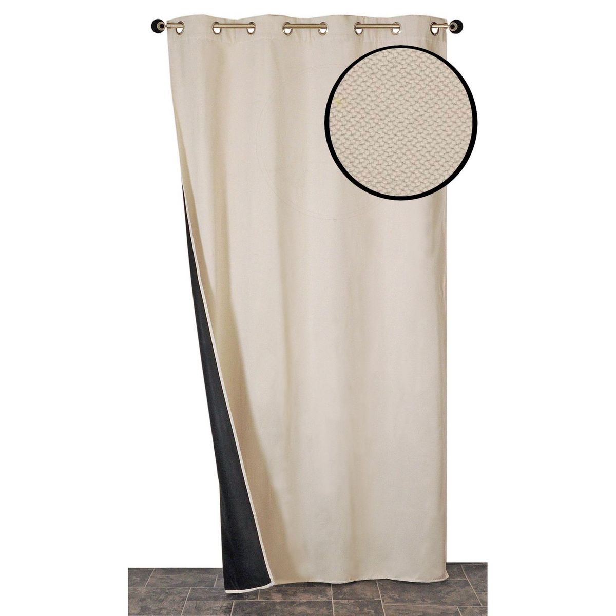 Rideau thermique double polaire