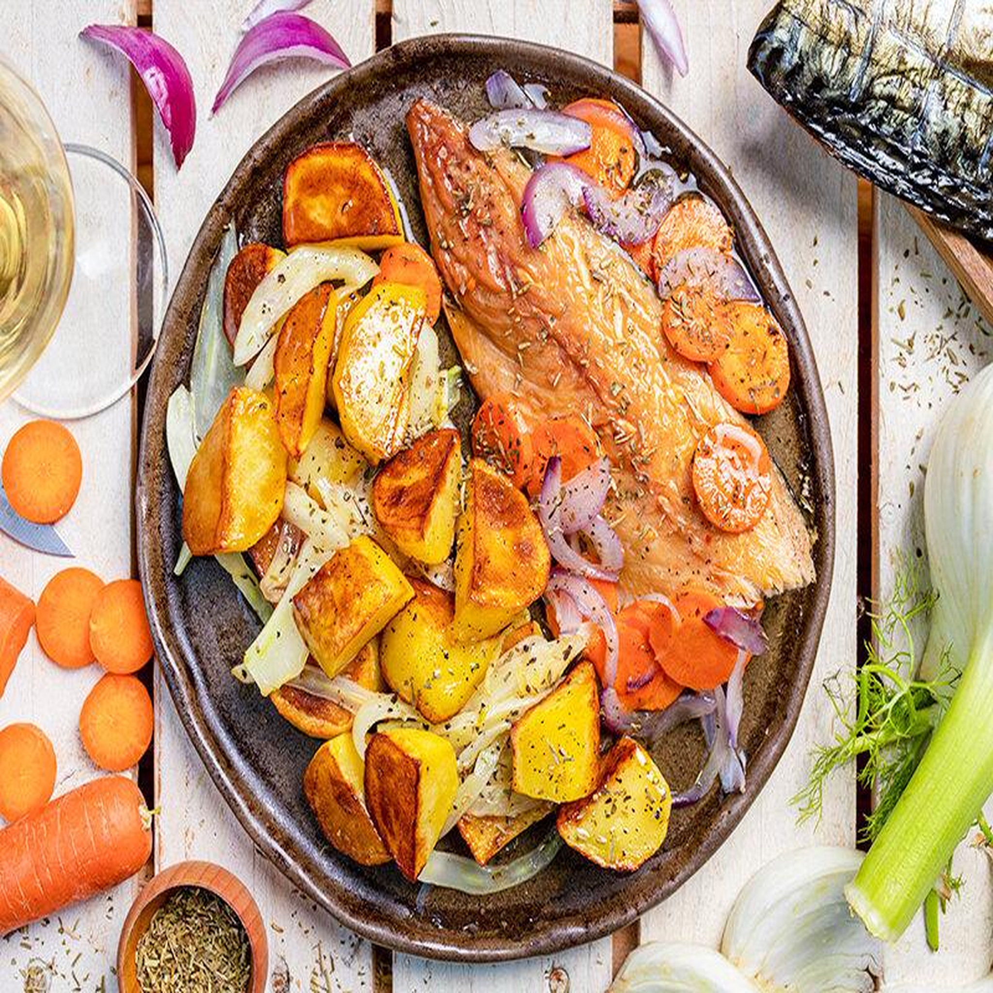 Voir la diapositive 4 : Smartbox Box à cuisiner 4 repas quitoque au choix à domicile pour 2 - coffret cadeau gastronomie
