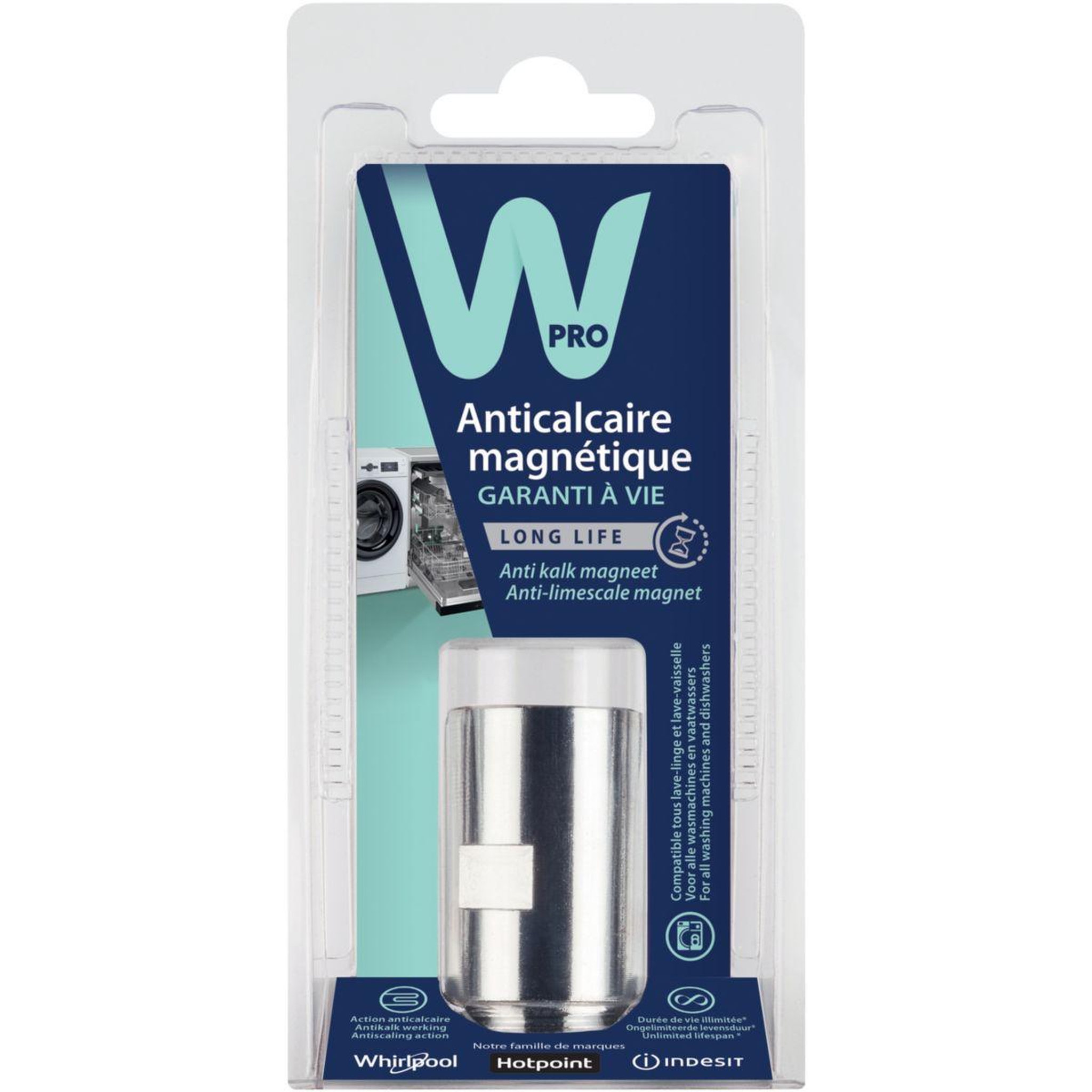 WPRO Anti-calcaire mwc014 pour lave linge et lave vaisselle