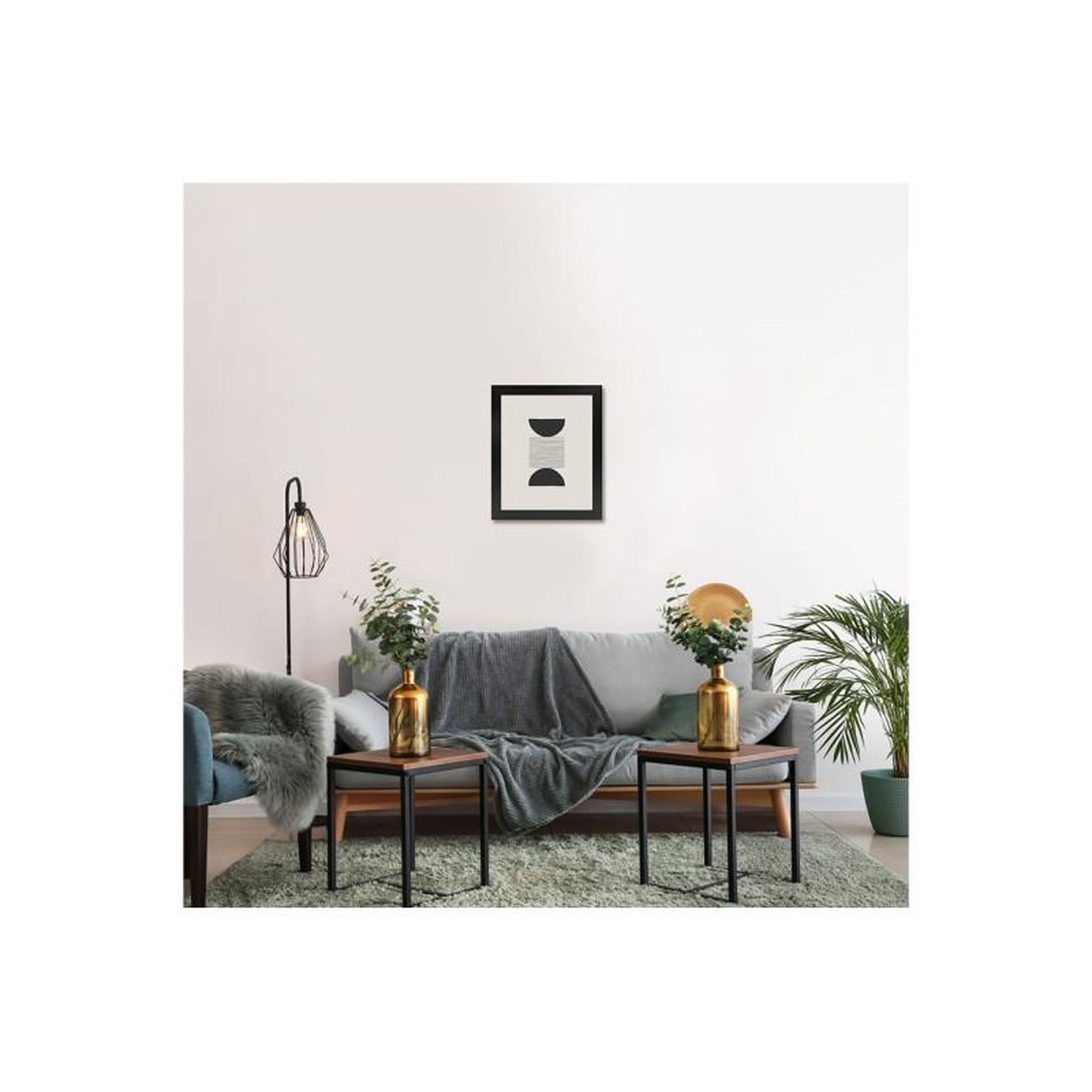 Voir la diapositive 5 : CEANOTHE Cadre Ceanothe CADRE 24X30 ETERNEL NOIR