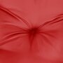 VIDAXL Coussins de banc de jardin 2 pcs rouge 120x50x7 cm tissu Oxford