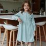 Voir la diapositive 4 : Petit Béguin Robe bébé en velours côtelé Alma