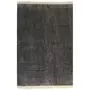 VIDAXL Tapis Kilim Coton 120 x 180 cm Anthracite