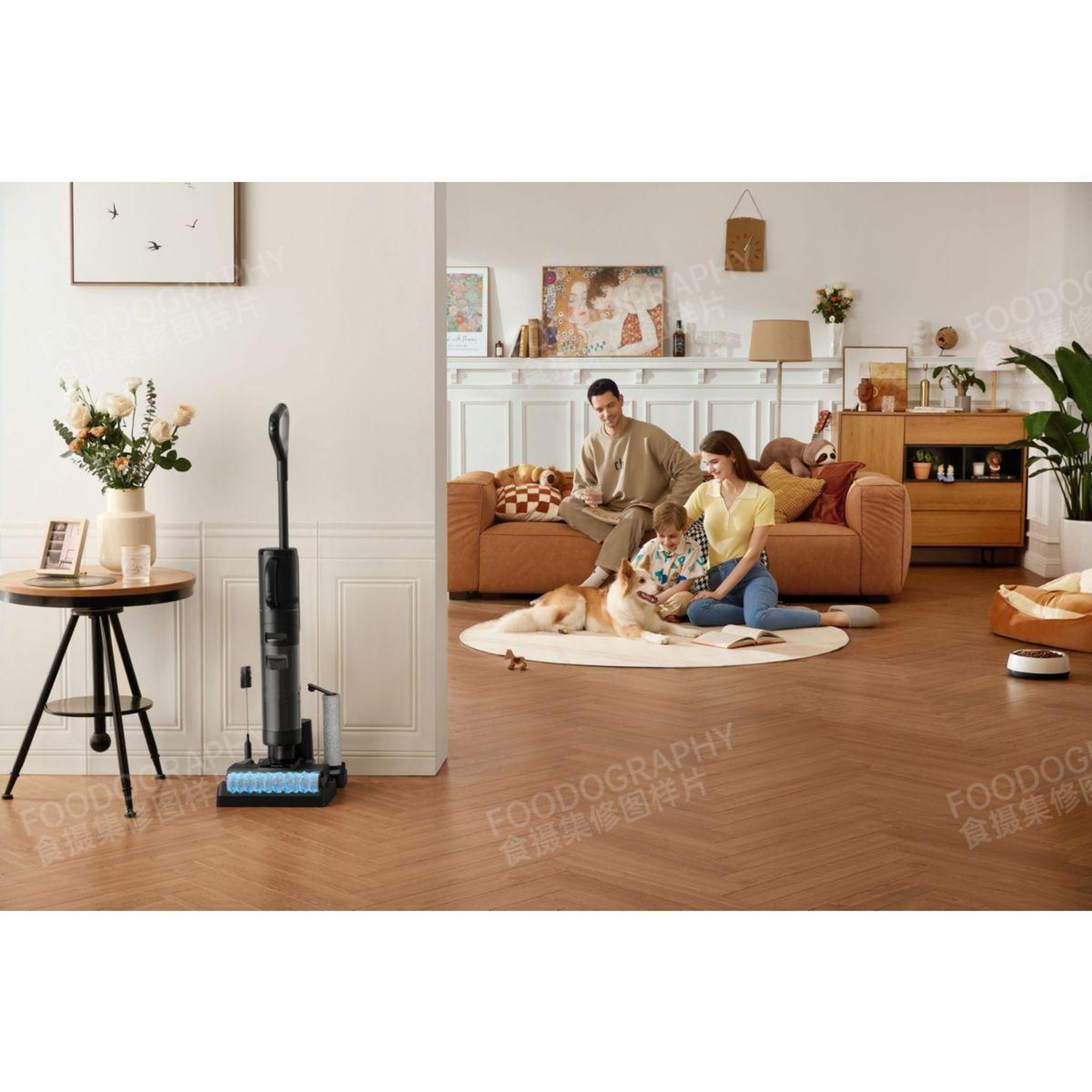 Voir la diapositive 3 : DREAME Aspirateur laveur H12 Dual